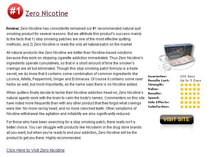 Zero Nicotine Review